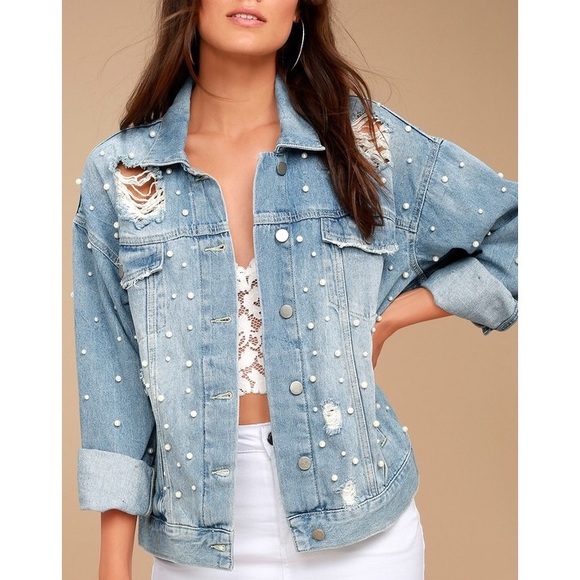 Free People Jackets & Blazers - Free People Sunday Funday Denim Jacket
